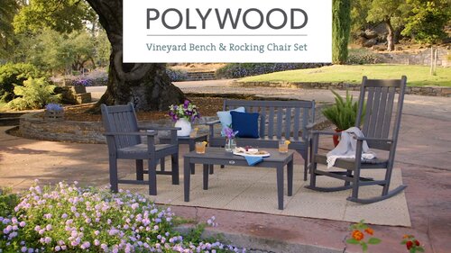 Polywood cheap garden chair